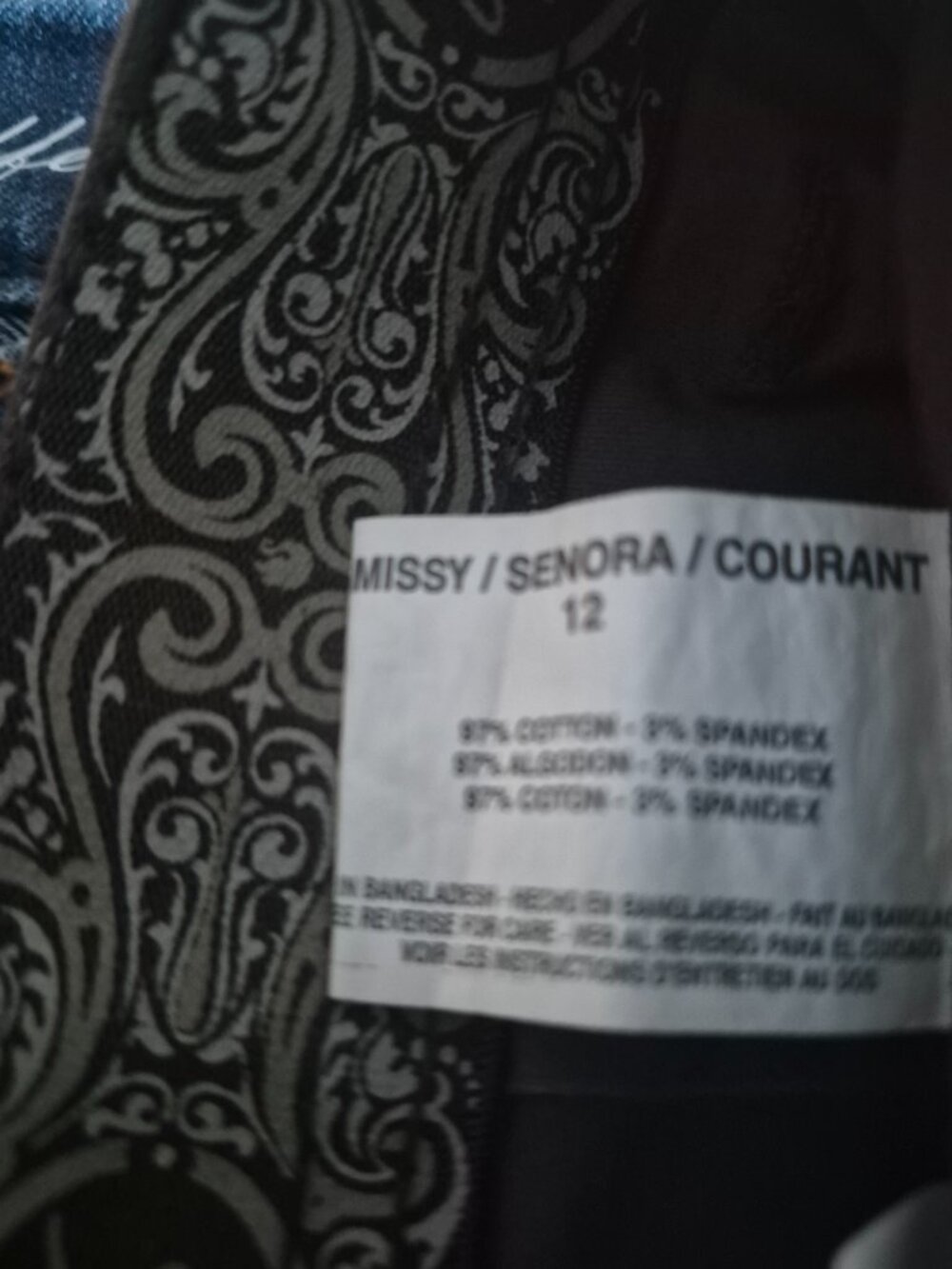 Twill capris - Picture 2 of 2
